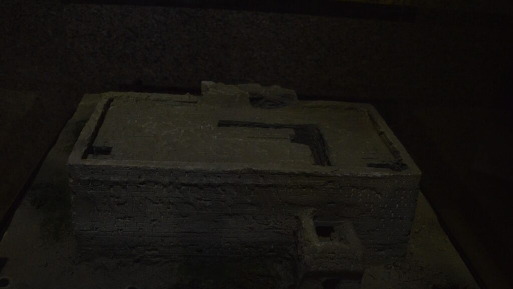 Artifacts displayed at the Luxor Museum, Egypt